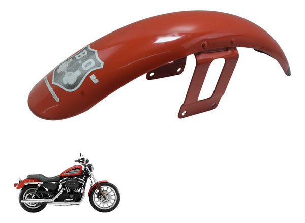 Paralama Diant C/ Detalh Harley 883 R Sportster 08-09 Orig