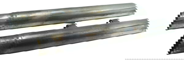 Par Ponteira Escape C/ Avaria Harley 883 R Sportster 08-09