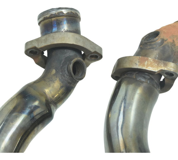 Par Ponteira Escape C/ Detalhes Harley 883 R Sportster 08-09