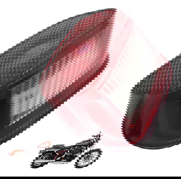 Carcaça Lanterna Traseira Harley 883 R Sportster 08-09 Orig