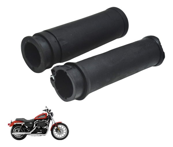 Par Manoplas C/ Detalhes Harley 883 R Sportster 08-09 Orig