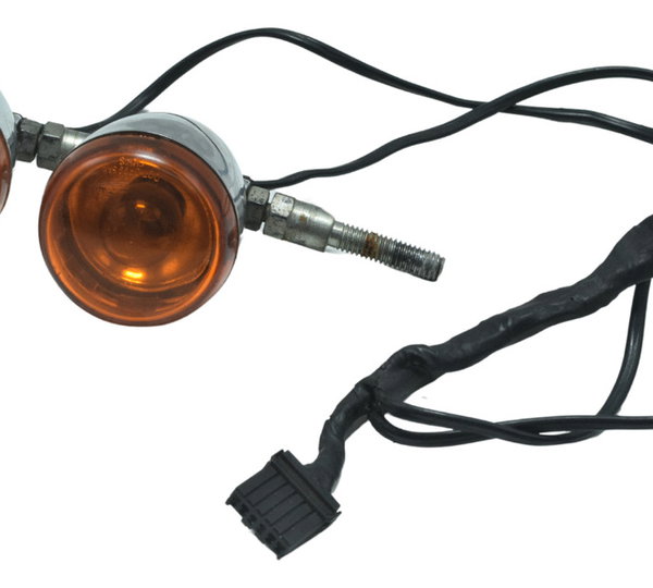 Par Pisca Diant C/ Plug Harley 883 R Sportster 08-09 Orig