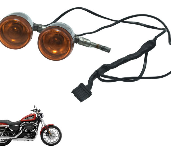 Par Pisca Diant C/ Plug Harley 883 R Sportster 08-09 Orig