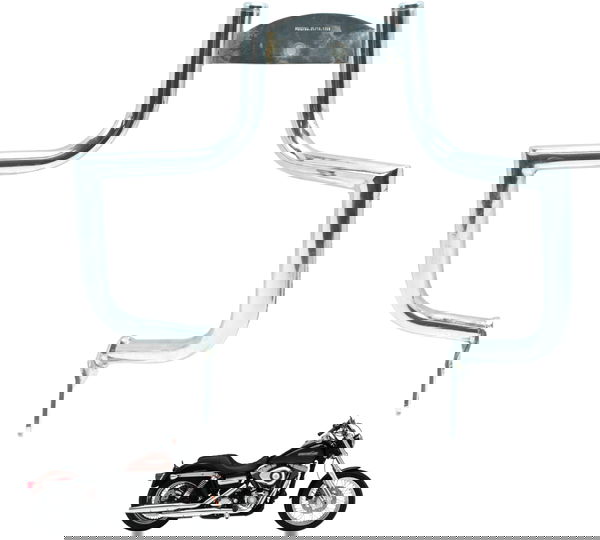 Protetor Motor Empenado Harley Dyna Super Glide Fxdc 08-11