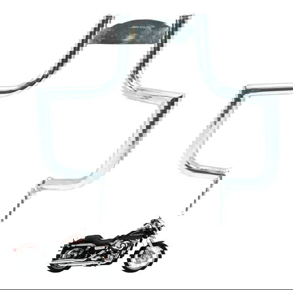 Protetor Motor Empenado Harley Dyna Super Glide Fxdc 08-11