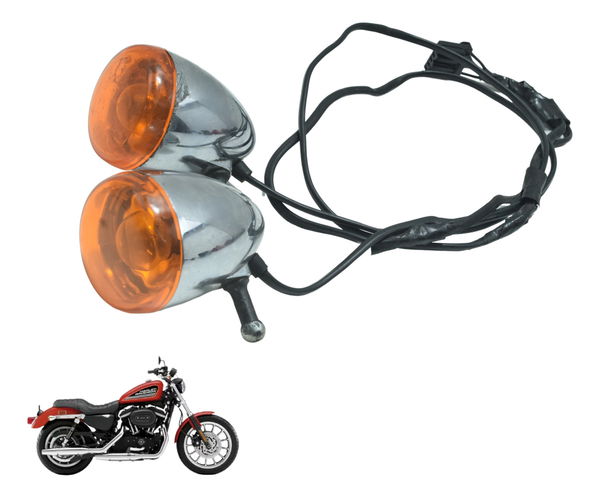 Par Pisca Diant C/ Detalh Harley 883 R Sportster 08-09 Orig