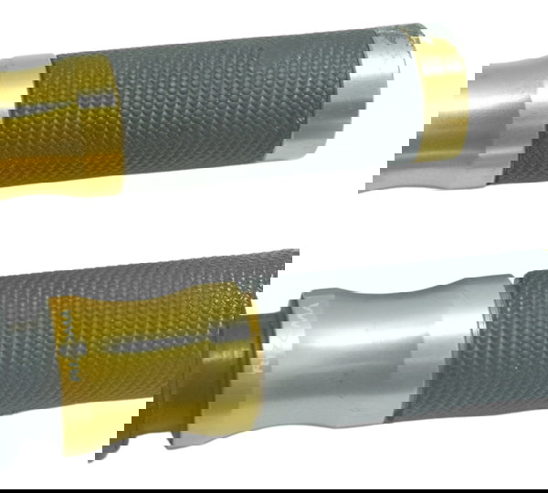 Par Manopla Esportiva C/ Det Rizoma Gsx-r Srad 1000 08-10 Dourado