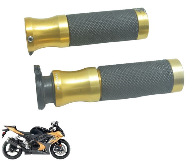 Par Manopla Esportiva C/ Det Rizoma Gsx-r Srad 1000 08-10 Dourado