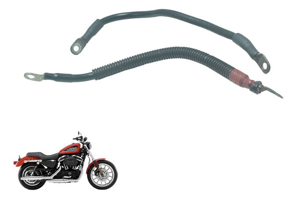 Cabo Bateria +/- Harley 883 R Sportster 08-09 Original