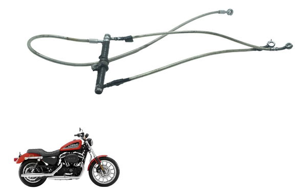 Flexível Freio Diant Guidão Alt Harley 883 R Sportster 08-09