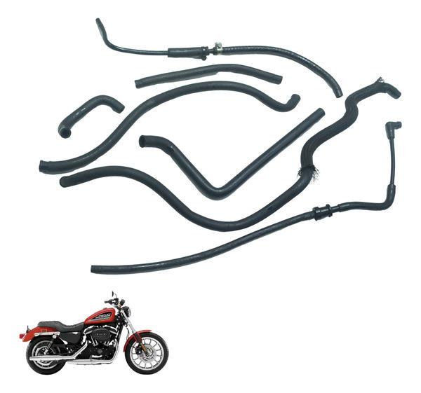 Kit Mangueiras Harley 883 R Sportster 08-09 Original