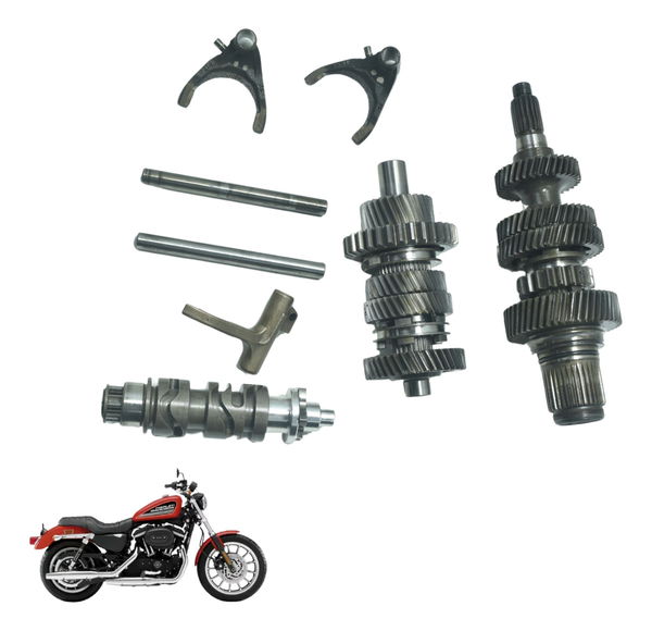 Caixa Marcha Completa Harley 883 R Sportster 08-09 Original
