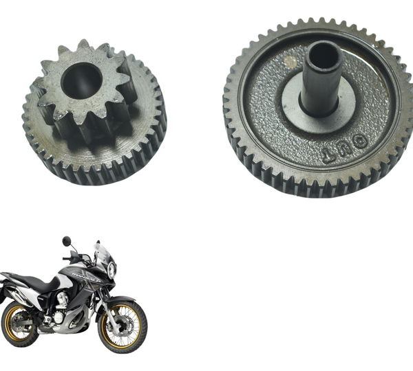 Par Engrenagem Redução Partida Honda Xl 700v Transalp 11-14