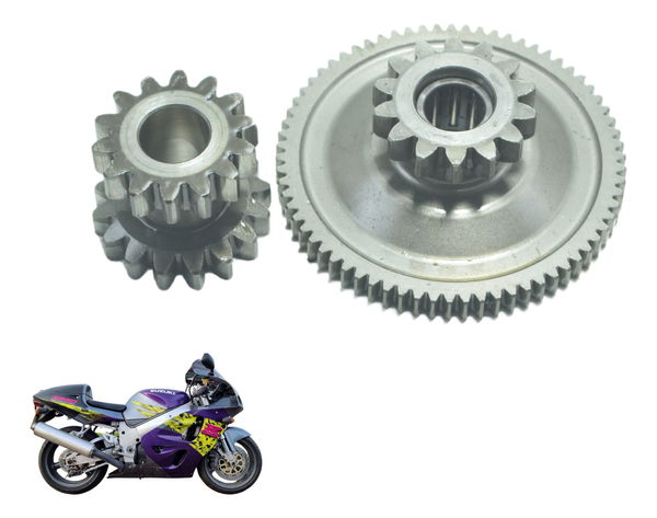 Engrenagem Redução Partida Suzuki Gsx-r 750 Srad 96-98 Orig