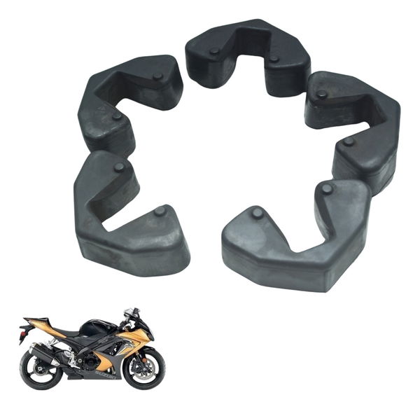 Jogo Coxim Cubo Coroa Suzuki Gsx-r Srad 1000 08-10 Original