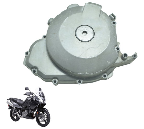 Tampa Estator Motor Esq Suzuki Dl 1000 V Strom 06-12 Orig Cinza