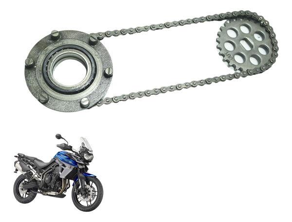 Engrenagem Corrente Bomba Triumph Tiger 800 Xrx Xca 15-17
