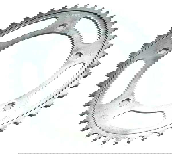 Coroa Riffel 43 Dentes Suzuki Gsx-r Srad 1000 08-10 Cinza