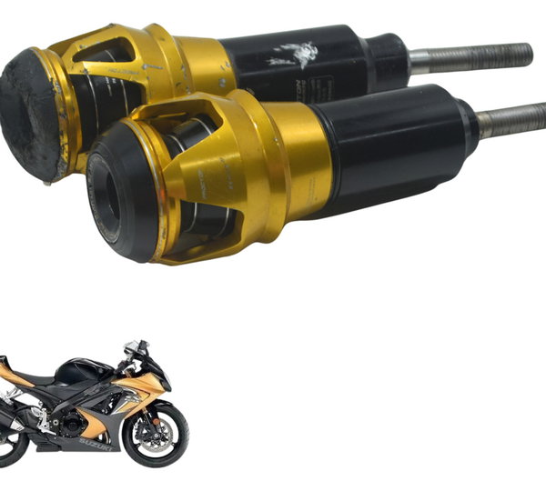 Par Slider C/ Avaria Suzuki Gsx-r Srad 1000 08-10 Original