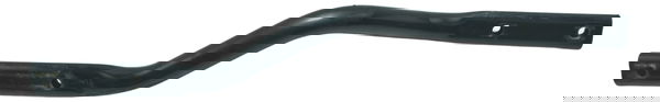 Suporte Escape Harley Dyna Super Glide Fxdc 08-11 Original