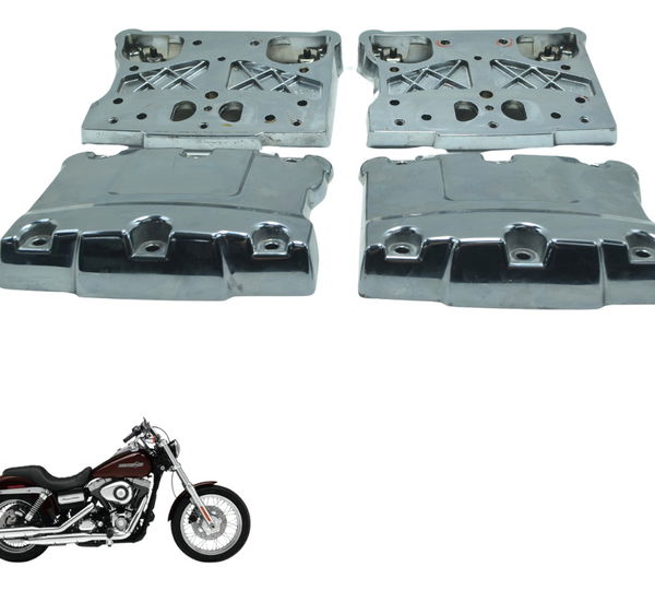 Jogo Tampa Cabeçote Harley Dyna Super Glide Fxdc 08-11 Orig