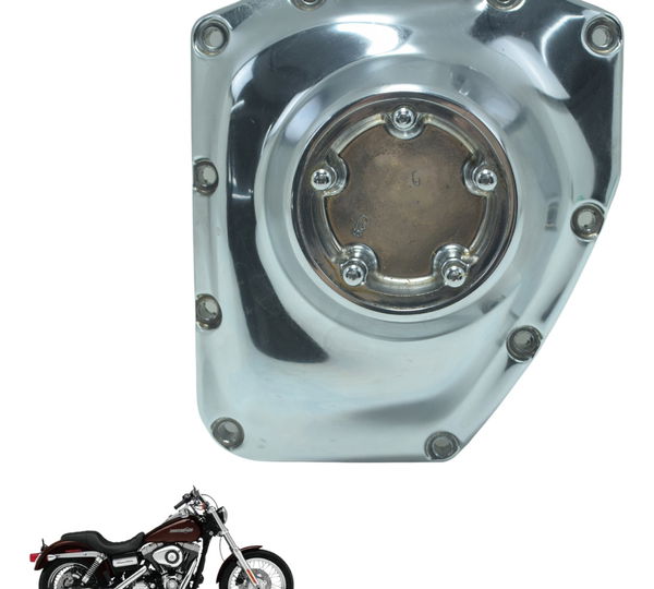 Tampa Motor Direita Harley Dyna Super Glide Fxdc 08-11 Orig