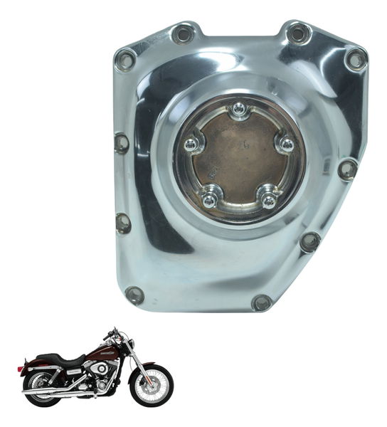 Tampa Motor Direita Harley Dyna Super Glide Fxdc 08-11 Orig