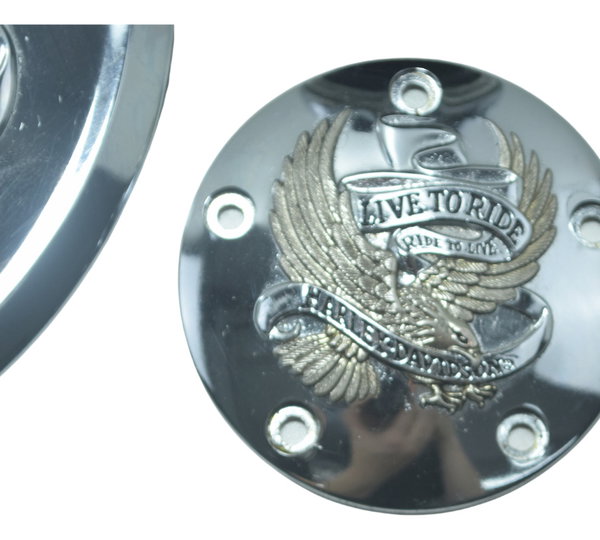 Kit Tampa Tanque Inspeção Harley Dyna Super Glide Fxdc 08-11