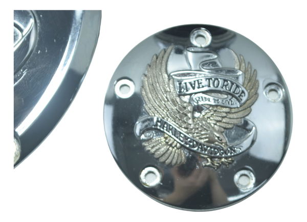 Kit Tampa Tanque Inspeção Harley Dyna Super Glide Fxdc 08-11