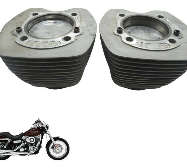 Par Cilindro Pistão Anéis Harley Dyna Super Glide Fxdc 08-11