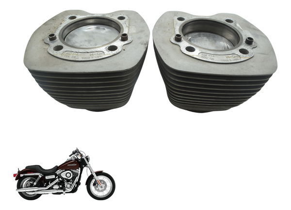 Par Cilindro Pistão Anéis Harley Dyna Super Glide Fxdc 08-11