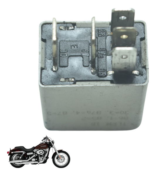 Rele Auxiliar 5 Pinos Harley Dyna Super Glide Fxdc 08-11