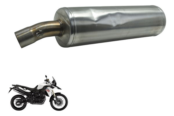 Ponteira Escape C/ Detalhes Bmw F 800 Gs 13-16 Original