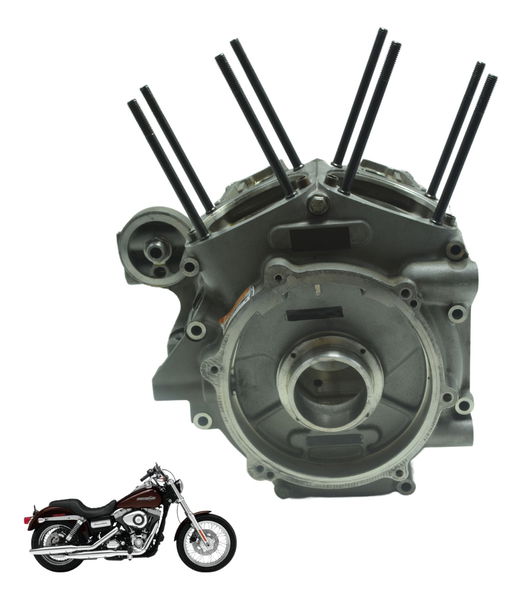 Carcaça Bloco Motor Nfe Harley Dyna Super Glide Fxdc 08-11
