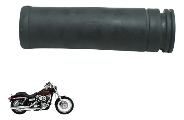Manopla Esq C/ Detal Harley Dyna Super Glide Fxdc 08-11 Orig