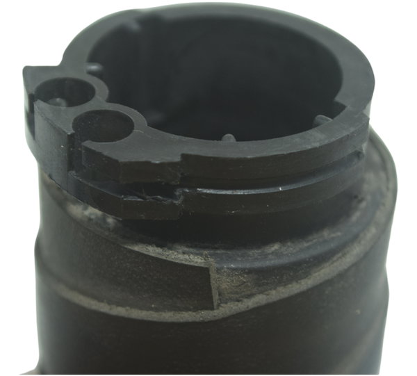 Manopla Dir C/ Avari Harley Dyna Super Glide Fxdc 08-11 Orig Preto