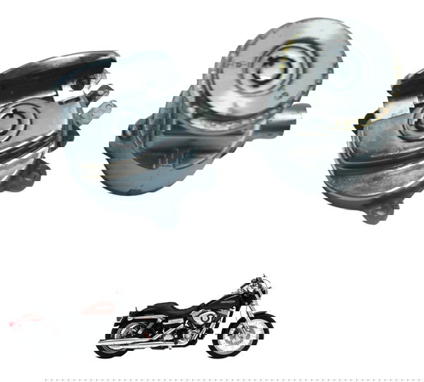 Kit Chave Ignição S/ Chav Harley Dyna Super Glide Fxdc 08-11