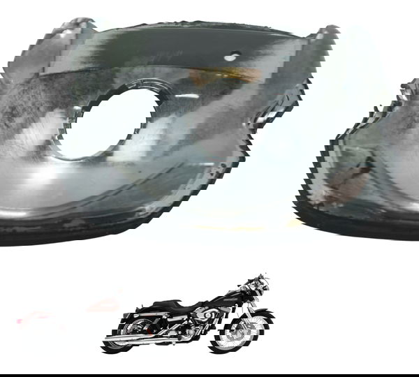 Carcaça Lanterna Harley Dyna Super Glide Fxdc 08-11 Original