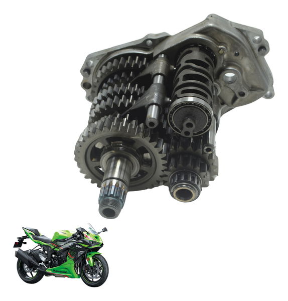 Caixa Marcha Completa Kawasaki Zx636 Zx 6r 19-24 Original