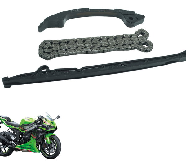 Kit Guia Tensor Corrente Comando Kawasaki Zx636 Zx 6r 19-24