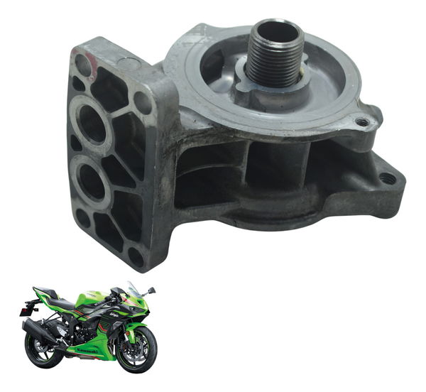 Suporte Filtro Óleo Kawasaki Zx636 Zx 6r 19-24 Original