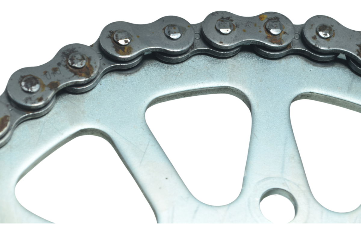 Kit Relação S/ Emenda Kawasaki Zx636 Zx 6r 19-24 Original Prateado