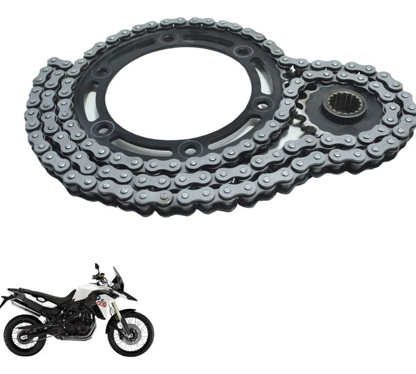 Kit Relação Bmw F 800 Gs 13-16 Preto