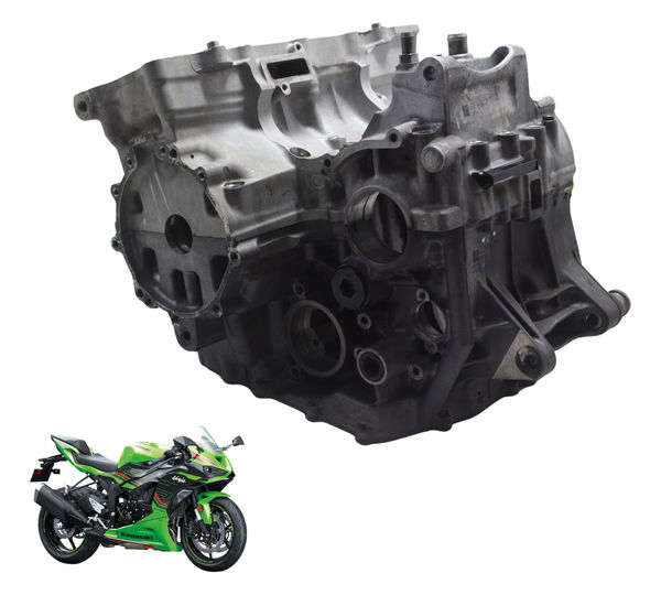 Carcaça Bloco Motor Avaria Kawasaki Zx636 Zx 6r 19-24 Orig