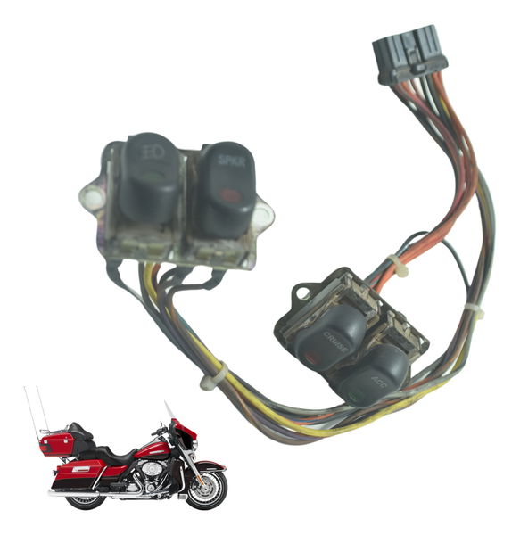Chave Painel Harley Electra Touring 08-13 Original