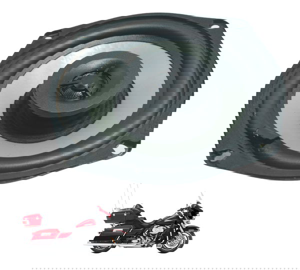 Auto Falante C/ Detalh Harley Electra Touring 08-13 Original