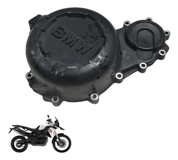 Tampa Estator C/ Detalhes Bmw F 800 Gs 13-16 Original Preto