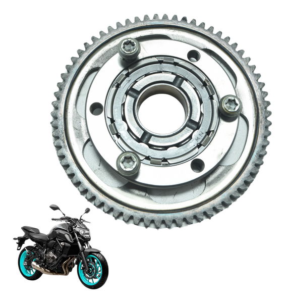 Placa Partida Yamaha Mt 07 15-24 Original