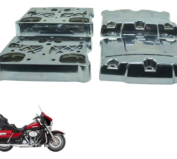 Jogo Tampa Cabeçote Harley Electra Touring 08-13 Original