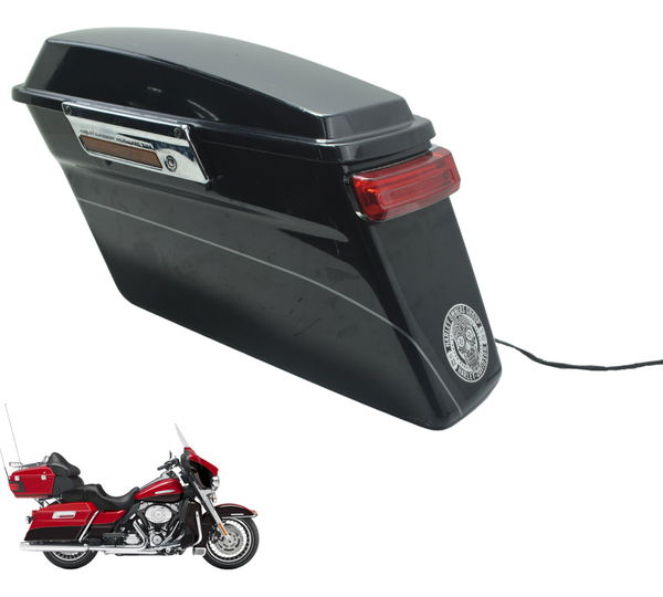 Alforge Esquerdo  Harley Electra Touring 08-13 Original Preto